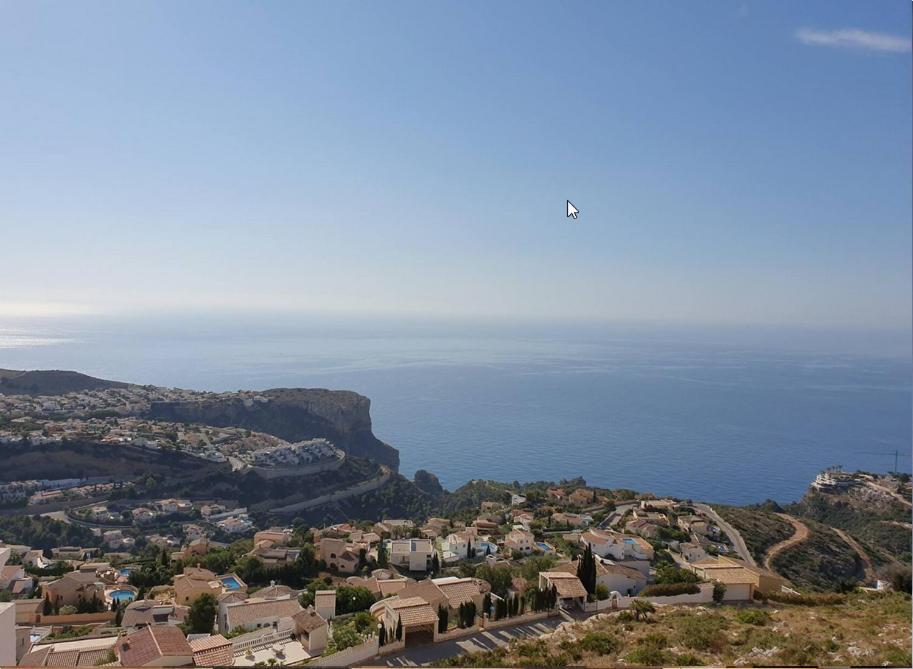 Appartamento Benitatxell Vistas Impresionantes Esterno foto